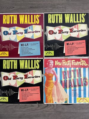 Lot 673 - COLELCTION OF TEN RUTH WALLIS RECORDS