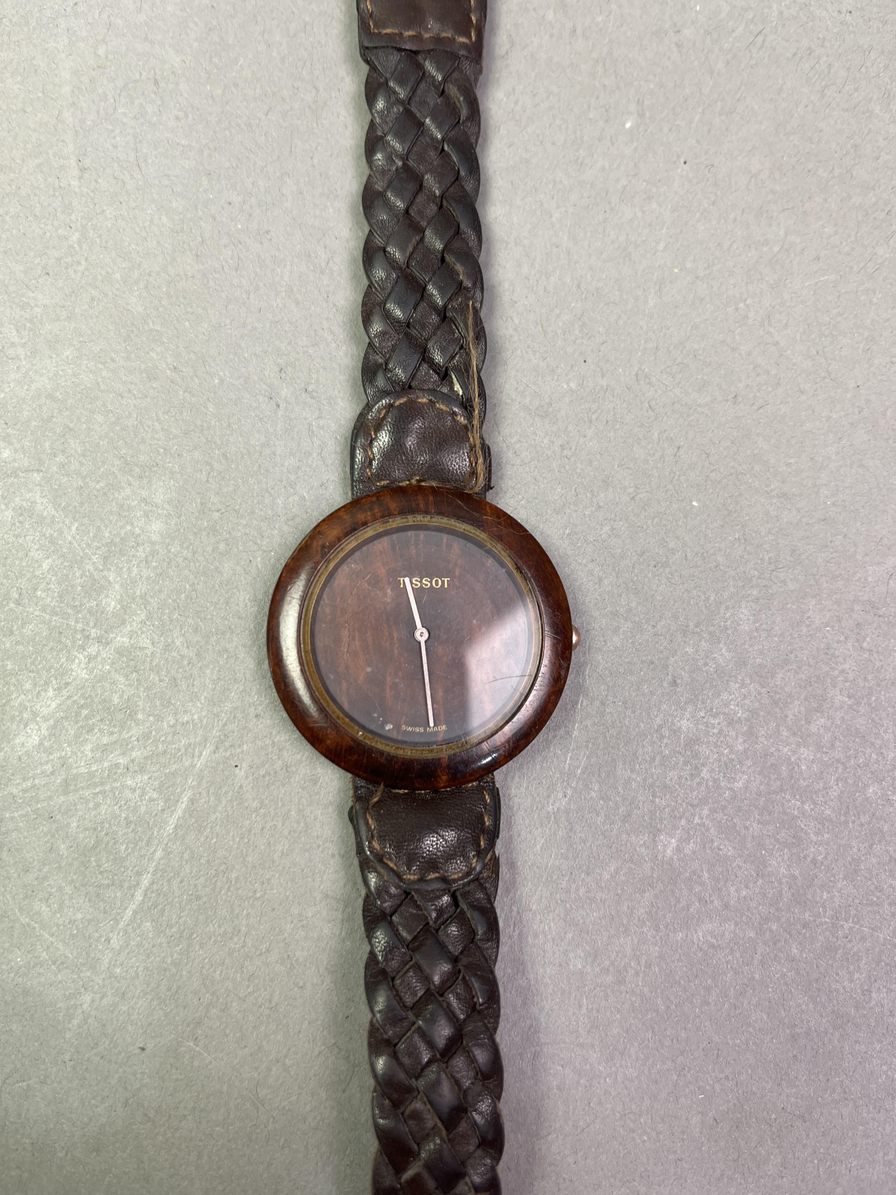 Tissot wood store watch strap