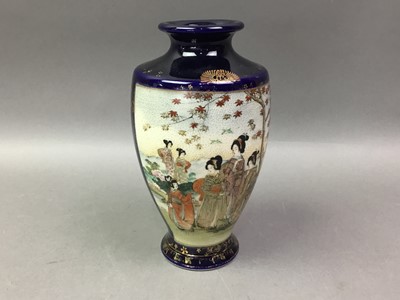 Lot 629 - SATSUMA VASE