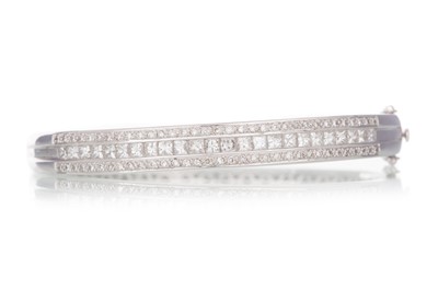 Lot 802 - DIAMOND BANGLE