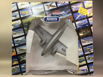 Lot 55 - THE FRANKLIN MINT, ARMOUR COLLECTION DC3 EASTERN AIR LINES MODEL PLANE