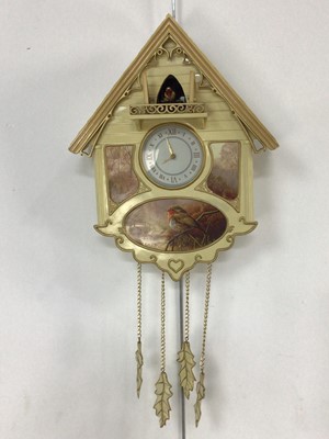 Lot 23 - TWO VINTAGE CUCKOO CLOCKS
