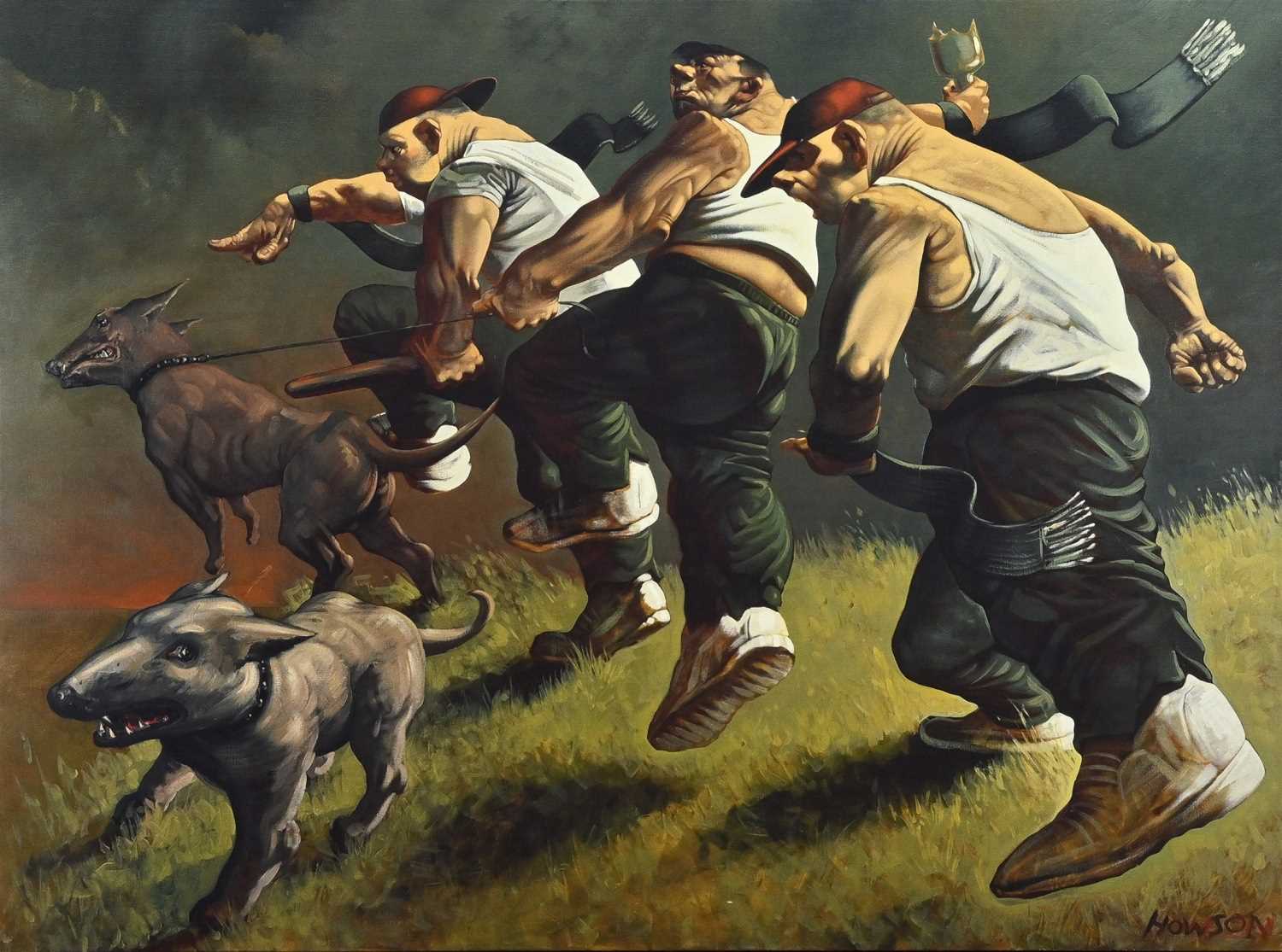 Lot 199 PETER HOWSON OBE SCOTTISH B 1958 lot-199-peter-howson-obe-scottish-b-1958