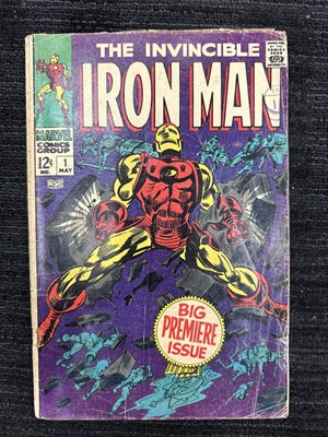 Lot 1028 - MARVEL COMICS, THE INVINCIBLE IRON MAN #1 (MAY 1968)
