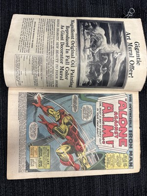 Lot 1028 - MARVEL COMICS, THE INVINCIBLE IRON MAN #1 (MAY 1968)