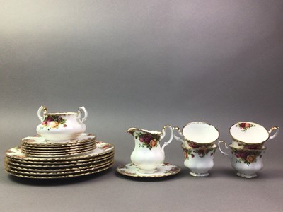 Lot 131 - ROYAL ALBERT 'OLD COUNTRY ROSES' PART TEA AND DINNER SET