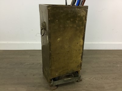 Lot 36 - BRASS STICK STAND