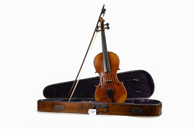 Lot 663 - ATTRIBUTED TO RIGART RUBUS, RUSSIAN FULL SIZE VIOLIN