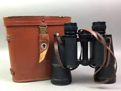 Lot 140 - HALINA 35X CAMERA AND A PAIR OF BINOCULARS