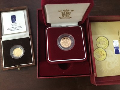 Lot 9 - TWO GOLD COINS