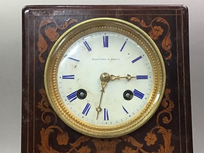 Lot 106 - 'MALECOT A PARIS' MANTEL CLOCK