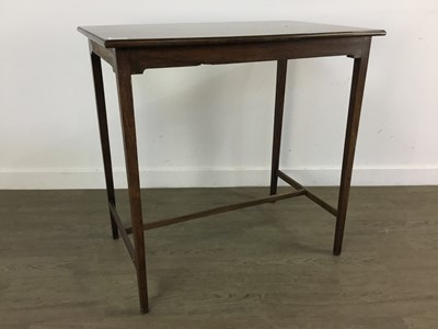 Lot 58 - MAHOGANY SIDE TABLE