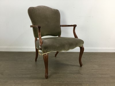 Lot 59 - MAHOGANY ELBOW CHAIR