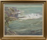 Lot 2 - * MARION COOK (SCOTTISH 1911 - 1991), SEA AND...