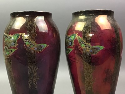 Lot 209 - PAIR OF ART DECO VASES