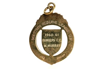 Lot 1552 - MAX MURRAY OF RANGERS F.C., HIS RESERVE LEAGUE CUP WINNERS GOLD MEDAL