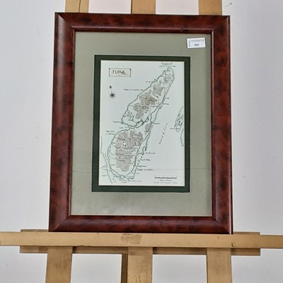 Lot 303 - MAP OF JURA