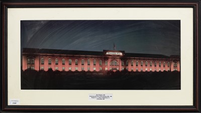 Lot 1560 - RANGERS F.C., 100 YEARS OF IBROX STADIUM PICTURE AND INVITE