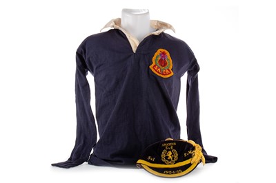 Lot 1568 - MAX MURRAY OF SCOTLAND, HIS SCOTTISH AMATUER F.A. JERSEY AND CAP