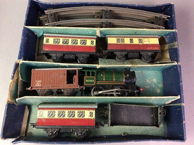 Lot 425 - HORNBY NO 101 TANK PASSENGER SET