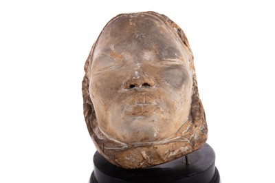 Lot 72 - PLASTER DEATH MASK