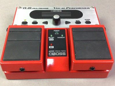 Lot 649 - BOSS VE-20 VOCAL PROCESSOR