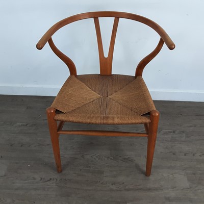 Lot 280 - IN THE MANNER OF HANS WEGNER (DANISH 1914-2007) FOR CARL HANSEN & SON, CH24 ‘WISHBONE’ CHAIR