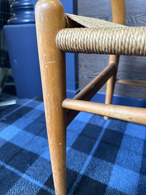 Lot 280 - IN THE MANNER OF HANS WEGNER (DANISH 1914-2007) FOR CARL HANSEN & SON, CH24 ‘WISHBONE’ CHAIR