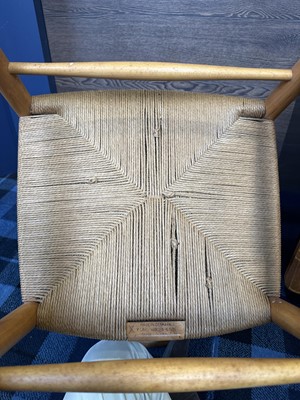 Lot 280 - IN THE MANNER OF HANS WEGNER (DANISH 1914-2007) FOR CARL HANSEN & SON, CH24 ‘WISHBONE’ CHAIR