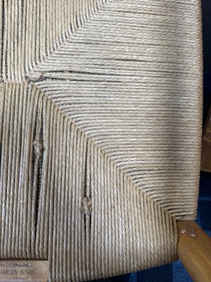 Lot 280 - IN THE MANNER OF HANS WEGNER (DANISH 1914-2007) FOR CARL HANSEN & SON, CH24 ‘WISHBONE’ CHAIR