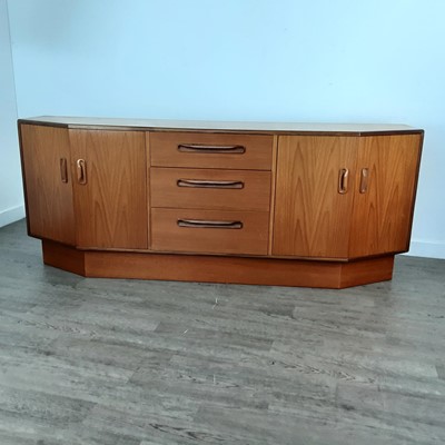 Lot 405 - G-PLAN TEAK ANGLED SIDEBOARD