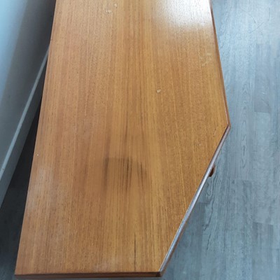 Lot 405 - G-PLAN TEAK ANGLED SIDEBOARD