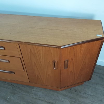 Lot 405 - G-PLAN TEAK ANGLED SIDEBOARD