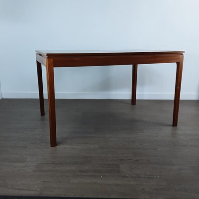 Lot 468 - MCINTOSH OF KIRKCALDY TEAK EXTENDING DINING TABLE