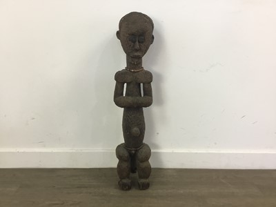 Lot 102 - AFRICAN CARVED FIGURE