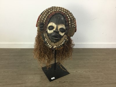 Lot 114 - LARGE DAN DEANGLE STILT DANCER MASK