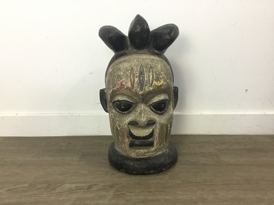 Lot 124 - YORUBA HELMET MASK