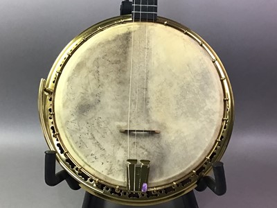 Lot 351 - JOHN GREY & SONS FOUR-STRING BANJO