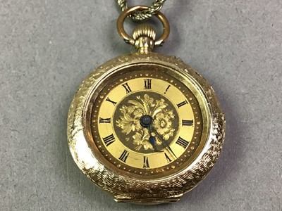 Lot 468 - VICTORIAN FOB WATCH