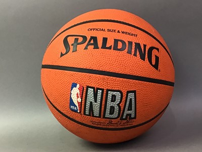 Lot 527 - SPALDING NBA BRANDED BASKETBALL