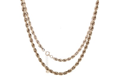 Lot 1235 - ROPE LINK NECKCHAIN