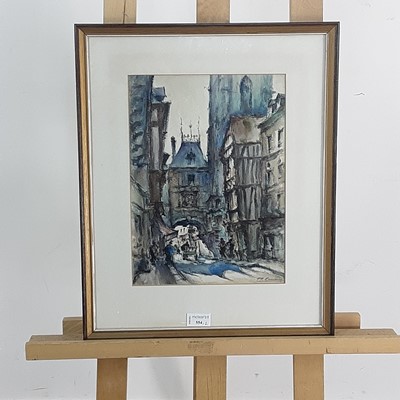 Lot 554 - CONTINENTAL STREET SCENE