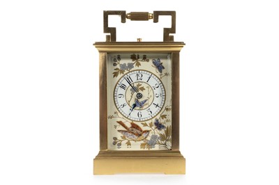Lot 658 - E. MAURICE & CO. OF PARIS, FRENCH REPEATING CARRIAGE CLOCK