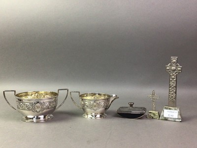 Lot 599 - COLLECTION OF SILVER PLATED ITEMS