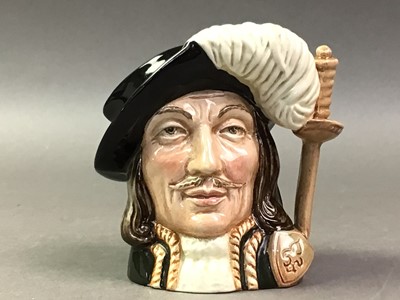 Lot 628 - COLLECTION OF CHARACTER JUGS AND OTHER CERAMICS