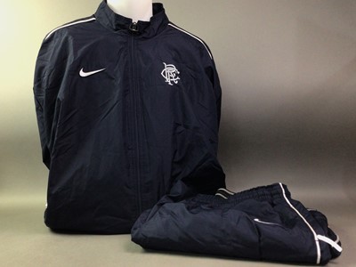 Lot 1637 - RANGERS F.C. NIKE TRACKSUIT