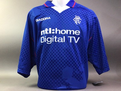 Lot 1639 - RANGERS F.C. REPLICA 2002/03 HOME JERSEY