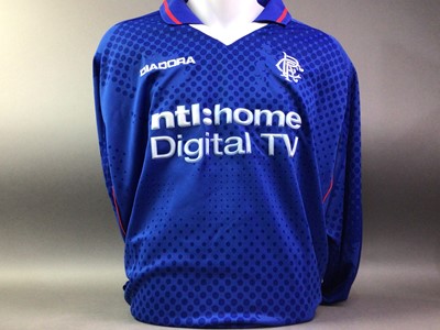 Lot 1641 - RANGERS F.C. REPLICA 2002/03 HOME JERSEY