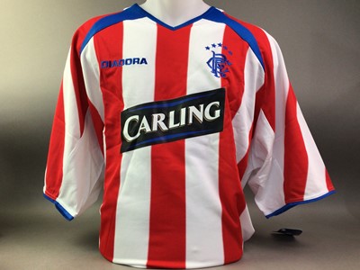 Lot 1644 - FOUR RANGERS F.C. REPLICA JERSEYS