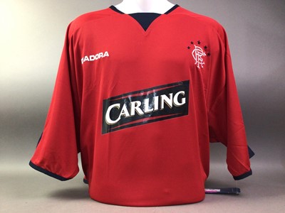 Lot 1645 - FOUR RANGERS F.C. REPLICA JERSEYS